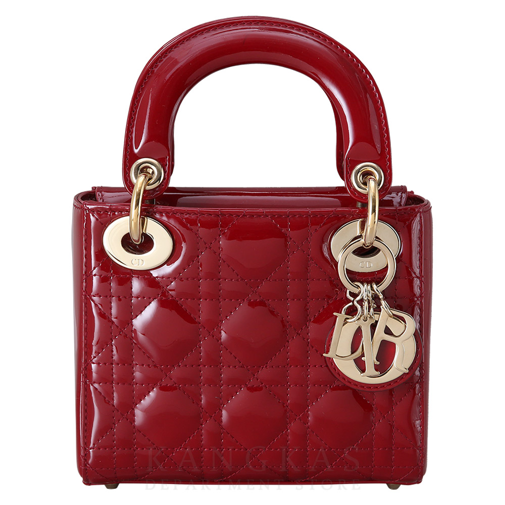CHRISTIAN DIOR(USED)크리스찬디올 레이디디올 페이던트 미니 백